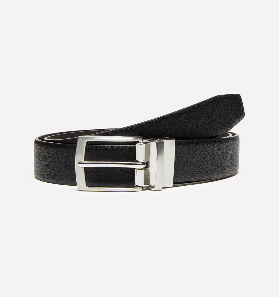 Double face belt - men's belts - Black | Sisley image number 1
